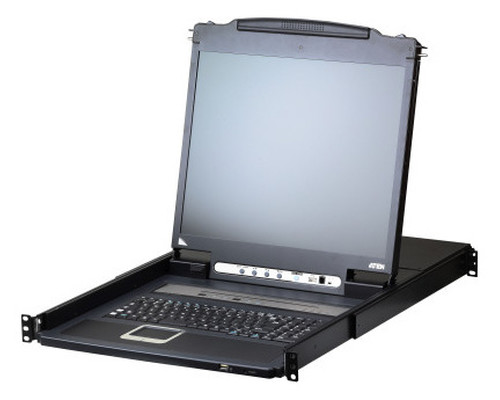 ATEN CL5708IN consola de rack 48,3 cm (19") 1280 x 1024 Pixeles Metal, Plástico Negro 1U (Espera 4 dias)-SX91 ATEN CL5708IN consola de rack 48,3 cm (19") 1280 x 1024 Pixeles Metal, Plástico Negro 1U (Espera 4 dias)