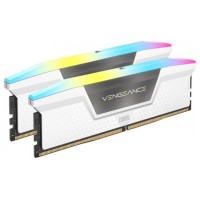 MEMORIA CORSAIR DDR5 32GB 2X16GB PC6400 VENGEANCE RGB BLANCA CMH32GX5M2B6400Z32W (Espera 4 dias)