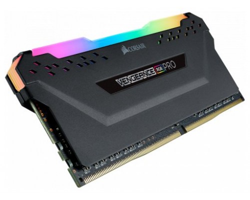 DDR4 16 GB 3600 VENGEANCE RGB PRO BLACK CORSAIR (Espera 4 dias)