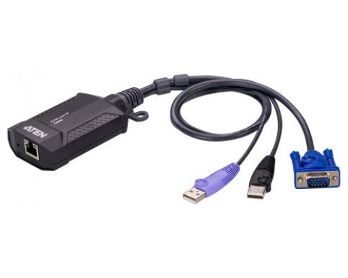 ATEN CN800-AT interruptor KVM Negro, Púrpura (Espera 4 dias)