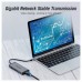DOCKING STATION 8 PUERTOS USB-C HDMI/3xUSB-A/USB-C PD/RJ45/LECTOR GRIS VENTION (Espera 4 dias)