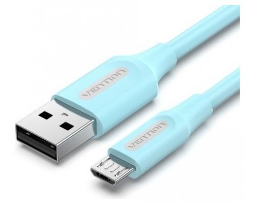 CABLE USB 2.0 A MICRO USB 1.5 M AZUL VENTION (Espera 4 dias)