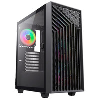 CAJA ATX COOLBOX GA300 GRID LINE ARGB CRISTAL TEMPLADO-18SX CAJA ATX COOLBOX GA300 GRID LINE ARGB CRISTAL TEMPLADO