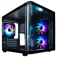 CAJA SEMITORRE/MICRO-ATX COOLBOX GM100 VISION S/FUENTE (Espera 4 dias)