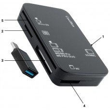 COOLBOX COOLBOX LECTOR DNIE /TARJETAS EXT.+ ADAP.USB-C-SX5 COOLBOX COOLBOX LECTOR DNIE /TARJETAS EXT.+ ADAP.USB-C