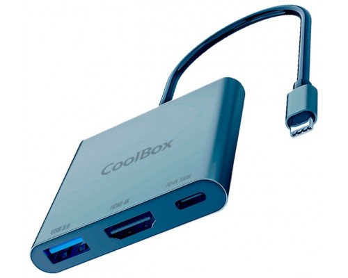 Coolbox MINIDOCK C31 USB-C 1PD100W/1USB-A/1HDMI 4K