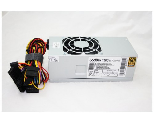 COOLBOX FUENTE ALIMENTACION TFX  300W 80+ BRONZE