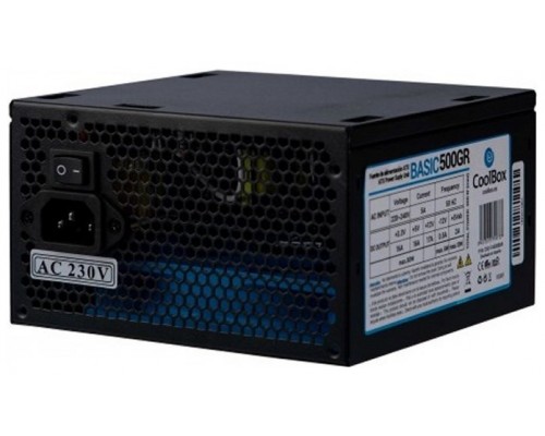 FUENTE ALIMENTACION 500W COOLBOX 500GR BASIC 2SATA (Espera 4 dias)