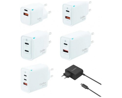 COOLBOX PACK 18 CARGADORES GAN + EXPOSITOR