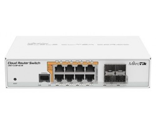 MikroTik CRS112-8P-4S-IN Switch 8xGB 4xSFP L5