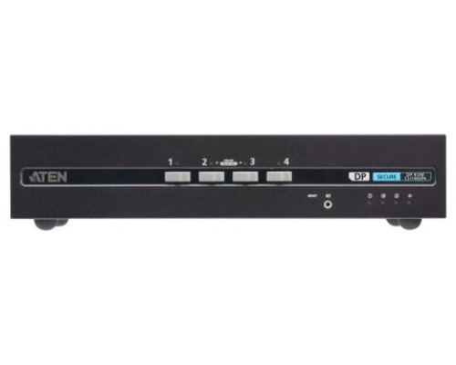 ATEN Switch KVM de seguridad avanzada DisplayPort dual display USB de 4 puertos (compatible con PSD PP v4.0) (Espera 4 dias)