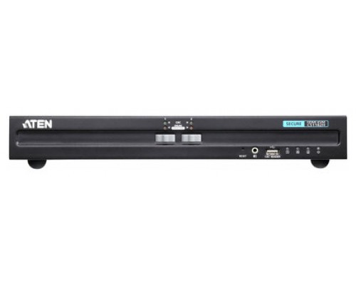 Aten CS1182H interruptor KVM Montaje en rack Negro (Espera 4 dias)