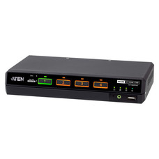 ATEN Conmutador KVM universal seguro de 4 puertos USB 5K DisplayPort/HDMI con CAC (compatible con PSD PP v4.0) (Espera 4 dias)-SX53 ATEN Conmutador KVM universal seguro de 4 puertos USB 5K DisplayPort/HDMI con CAC (compatible con PSD PP v4.0) (Espera 4 dias)