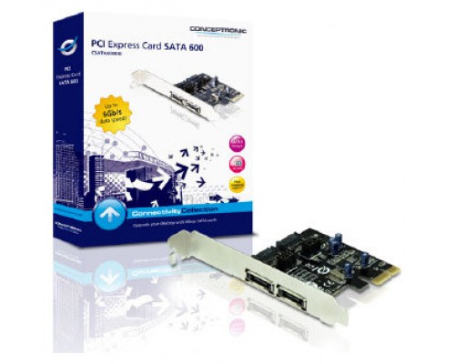 TARJETA CONTROLADORA SERIAL ATA3 CONCEPTRONIC PCIE