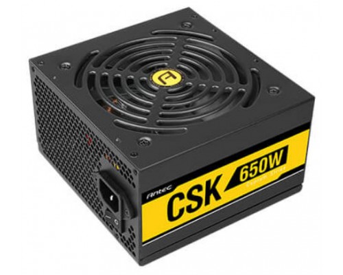 FUENTE ALIM. 650W 80+ BRONZE CUPRUM STRIKE CSK650 ANTEC (Espera 4 dias)