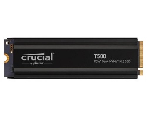 Crucial T500 SSD 2TB PCIe NVMe 4.0 x4 con HS