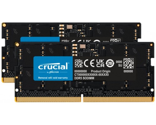 DDR5 SODIMM CRUCIAL 2X 16GB 4800