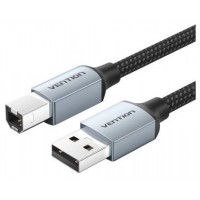 CABLE USB 2.0 IMPRESORA TIPO USB A/M-B/M 8 M GRIS VENTION (Espera 4 dias)