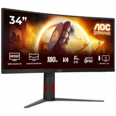 MONITOR GAMING AOC CURVO WQHD 180Hz CU34G4 (Espera 4 dias)-SX25 MONITOR GAMING AOC CURVO WQHD 180Hz CU34G4 (Espera 4 dias)