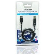 CABLE CONCEPTRONIC USB 2.0 OPTICAL DISC SHARING