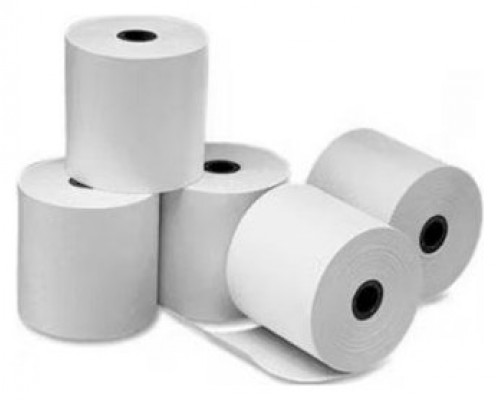 PACK DE 5 ROLLOS DE PAPEL TERMICO DE 80x80mm LIBRE