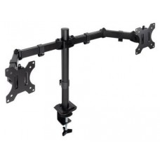 SOPORTE MESA GIRA INCLI 2 BRAZOS 17-27" NEGRO