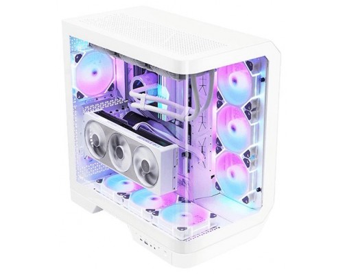 CAJA SEMITORRE ATX DY570 RGB BLANCO DARKFLASH (Espera 4 dias)