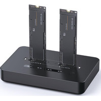DOCK GEMBIRD DD2-U3M2 USB-C USB-C GRIS-20SX DOCK GEMBIRD DD2-U3M2 USB-C USB-C GRIS