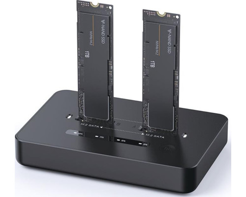 DOCK GEMBIRD DD2-U3M2 USB-C USB-C GRIS-SX20 DOCK GEMBIRD DD2-U3M2 USB-C USB-C GRIS