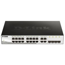 SWITCH SEMIGESTIONABLE D-LINK DGS-1210-16/E 12P GIGA + 4P GIGA COMBO RACK (Espera 4 dias)