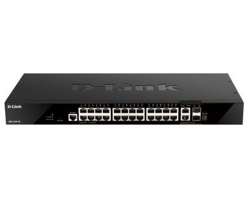 SWITCH GESTIONABLE D-LINK L3 STAKABLE DGS-1520-28 24P