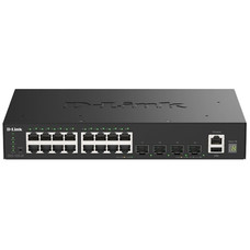 D-LINK SWITCH 16 PUERTOS 10/100/1Gbit + 4 10G SFP+ (Espera 4 dias)