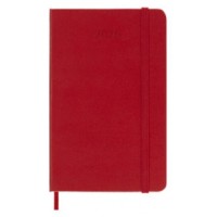 AGENDA 2026 TAPA DURA 12 MESES DIARIA P (9 x 14 CM) ROJO MOLESKINE DHF212DC2Y26 (Espera 4 dias)