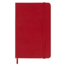 AGENDA 2026 TAPA DURA 12 MESES DIARIA P (9 x 14 CM) ROJO MOLESKINE DHF212DC2Y26 (Espera 4 dias)