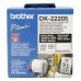 CINTA BROTHER DE PAPEL CONTINUO BLANCA 62MM X 30,48M