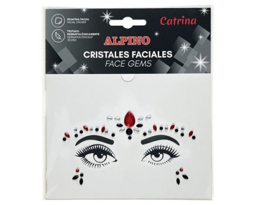 ALPINO GEMAS FACIALES ADHESIVAS CATRINA ALPINO DL000632 (Espera 4 dias)