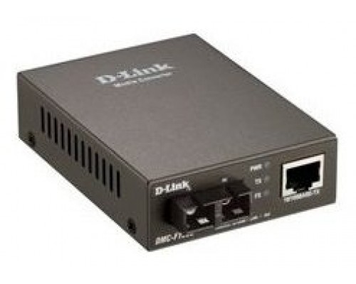 CONVERTIDOR FIBRA D-LINK DMC-F15SC 10/100 BASETX to