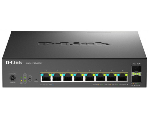 SWITCH GESTIONABLE D-LINK DMS-1250-10SPL 8X