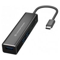 HUB 3.1 USB-C CONCEPTRONIC DONN08 3 PUERTOS USB 3.0