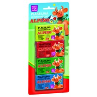 BLISTER 4 UNIDADES PLASTILINA ALPINO DE 50 GRS ALPINO DP000934 (Espera 4 dias)