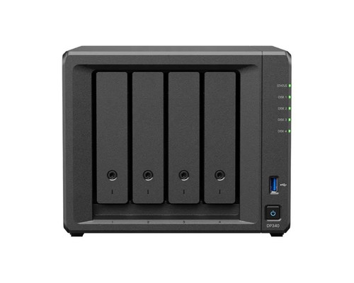 Synology DP340 NAS 1xG 1x10G  i/4xHDD 8TB 4-Bay