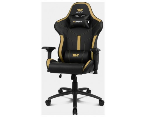 DRIFT Silla gaming DR350.Negro Dorada
