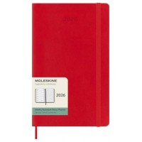 AGENDA 2026 TAPA BLANDA 12 MESES SEMANAL L (13 X 21 CM) ROJO MOLESKINE DSF212WN3Y26 (Espera 4 dias)