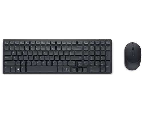 COMBO TECLADO RATON DELL PRO SILENCIOSO KM555 NEGRO INALAMBRICO
