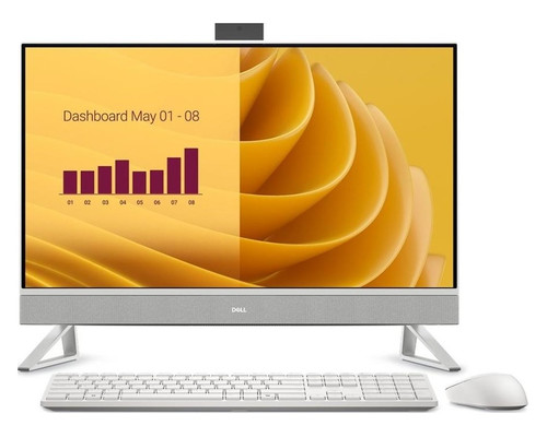 PC AIO DELL EC27250 CORE 5-120U 16GB 512GB 27"FHD W11P BLANCO-SX169 PC AIO DELL EC27250 CORE 5-120U 16GB 512GB 27"FHD W11P BLANCO