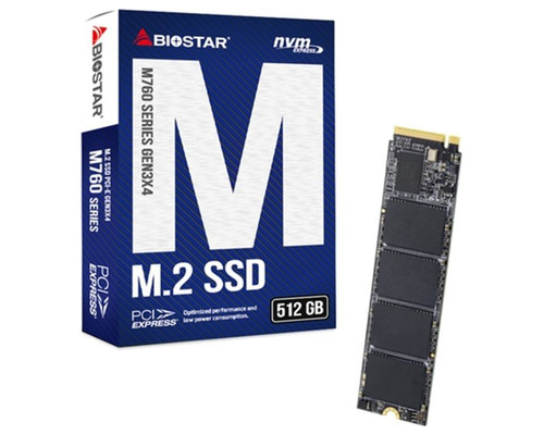 DISCO M.2 NVME 512GB BIOSTAR M760 SA122PMEC5 2280 READ-SX22 DISCO M.2 NVME 512GB BIOSTAR M760 SA122PMEC5 2280 READ