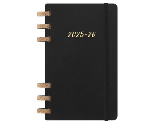 AGENDA 12M 2026 ESPIRAL ACADEMICA L (13 X 21 CM) NEGRA TAPA BLANDA MOLESKINE DSSPB12AMWH3Y26 (Espera 4 dias)