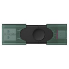 Kingston DataTraveler 128GB USB 3.2 Gen1 Duo Negro-SX5 Kingston DataTraveler 128GB USB 3.2 Gen1 Duo Negro