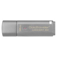 USB DISK 16 GB DATATRAVELER LOCKER+ G3 USB 3.0 KINGSTON (Espera 4 dias)