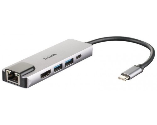 D-Link DUB-M520, Alambrico, Thunderbolt 3, 60 W,